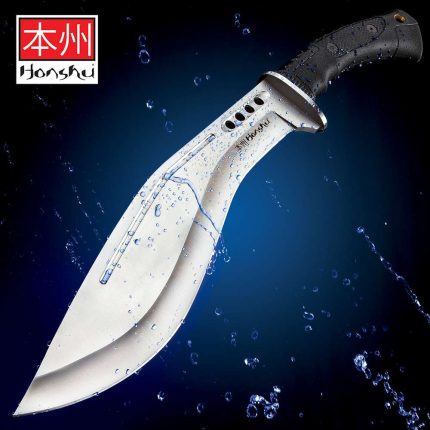 Honshu Boshin Kukri With Genuine Leather Belt Sheath - UC3241