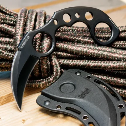 UNDERCOVER® BLACK KARAMBIT DAGGER KNIFE - UC1466B