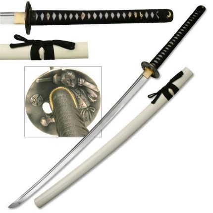 Ten Ryu Hand Made / Hand Forged Warlord Katana / Samurai Sword - LU-014W