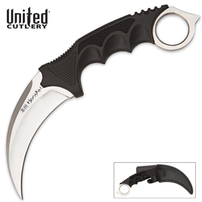 United-Cutlery-Honshu-Karambit-Silver-Boot-Sheath